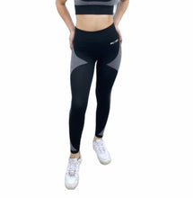 Load image into Gallery viewer, Matrix Black Leggings
